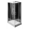 Aqualine GRANVIK obdĺžnikový sprchový box 800x1200x2180mm, číre sklo GG80X120
