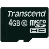 Transcend microSDHC 4GB class 10 TS4GUSDC10