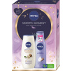 Nivea Body Smooth Sprchový gél 250 ml + telové mlieko 250 ml