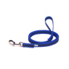 Julius K9 Color & Grey Supergrip Leash With Handle Blue - výcvikové vodítko s rukoväťou, modré, protišmykové - 200cm/14mm