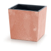 Prosperplast Kvetináč URBI SQUARE LOW EFFECT 24 cm terakota
