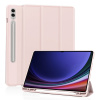 Techsuit Flex Trifold ochranné puzdro (s držiakom na pero) - Samsung Galaxy Tab S9 Ultra - Ružová KF2321346