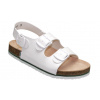 SANTÉ N/31/10/H BIELA / Dámske zdravotné sandále - biela 38