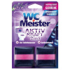 WC Meister farbiaca kocka do splachovacej nádržky, farbí vodu na fialovo, vôňa levanduľa, 2 kocky