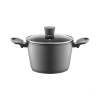 Vysoký hliníkový hrniec s pokrievkou Verso Qualum Ceramic 20 cm, 3,6 l AMBITION