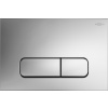 WC tlačidlo pre splachovaciu nádržku MEXEN FENIX 02 chróm