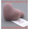 Červená špongia srdiečko - 100 % prírodný organického koreň rastliny Konjac