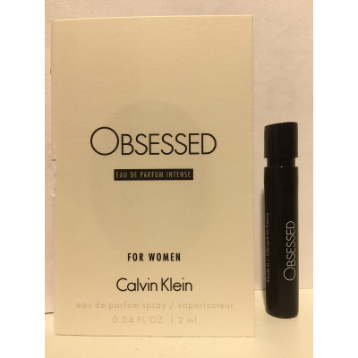 Calvin Klein Obsessed Intense, Vzorka vône pre ženy