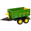 John Deere veľký 2osi Trailer Tipper Rolly Hračky (John Deere veľký 2osi Trailer Tipper Rolly Hračky)