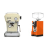 Ascaso Dream ONE, Sweet Cream + Eureka Mignon Specialita, CR orange