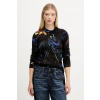 Sveter Desigual BUTTERFLY LACROIX čierna farba, ľahký, 25WWJF05 L