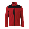 Fleecová unisex mikina RIMECK® Effect 530 červená veľ. XL