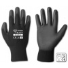 Bradas Pracovné rukavice elastické, Pure Black PRO, veľkosť 11