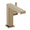 Hansgrohe Tecturis E Umývadlová batéria s výpusťou Push-Open, CoolStart, EcoSmart, kefovaný bronz 73020140-HG