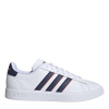 adidas Men's Grand Court 2.0 Low-Top Trainers White/Dark Blue 7.5 (41.3)