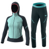 DYNAFIT Transalper Light Polartec® Hooded W Marine Blue & DYNAFIT Transalper Hybrid Pant W Blueberry