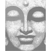ZUTY Bodkovanie - DVOJFAREBNÝ BUDDHA Rámovanie: bez rámu a bez vypnutia plátna, Rozmer: 40x50 cm