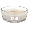 WoodWick Warm Wool vonná sviečka s dreveným knôtom 453,6 g