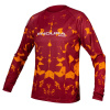 Dres Endura MT500 Kali L/S T LTD Hrdzavo červený - M