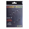 ESP náväzce Chod Rigs veľ. 7