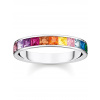 Thomas Sabo Ring TR2403-477-7-52 Stone Rainbow veľkosť 52