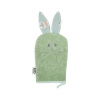 EKO Žinka bavlnená s uškami Bunny Olive green 20x15 cm 30x15x2 zelená