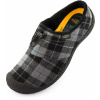 Keen Wmns Howser III Slide Black Plaid/Black|37,5