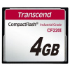 Transcend 4GB INDUSTRIAL TEMP CF220I CF CARD (SLC) Fixed disk and UDMA5 TS4GCF220I