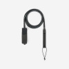 DECATHLON Leash na surf typu longboard 9' 900 mm čierny