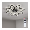 | Brilagi - LED stmievateľný stropný ventilátor LED/43W/230V priemer 90 cm čierny + diaľkové ovládanie | WF-OSD-032