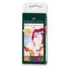 Popisovač Faber-Castell 167103 Pitt Artist Pen Brush 6 ks, základné farby