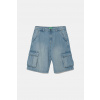 Detské rifľové krátke nohavice United Colors of Benetton 4KEHC9041.G.Seasonal modrá 160
