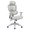 Kancelárske kreslo, svetlosivá/sivá, ERMEN