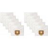 NEDIS vrecká do vysávača/ 10 kusov/ syntetické/ AEG-ELECTROLUX 9002565423, 8996689012681/ biele