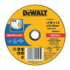 DeWALT DT43904 Rezný kotúč plochý HIGH PERFOMANCE na nerez, ø 125 mm