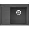 Granitový drez Sinks RIM 650 P Titanium pravý