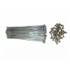 CROSS-CENTER Stainless steel spoke set with nickel plated nipples CROSS-CENTER 50-0857 zadná 9G/250-36