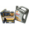 3 FILTRE 4L OLEJA SHELL 5W40 BIPPER TEPEE FIORINO III NEMO QUBO 1.4 a