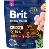 Brit Premium by Nature dog Junior S 1kg