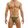 Modus Vivendi Pleasure tanga khaki MV-22222 Velikost: Large (L/XL)