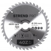 Kotúč Strend Pro TCT 210x2.6x30/20 mm 40T, na drevo, pílový, SK plátkami