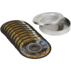 Rhodius XT38 210748 rezný kotúč rovný 125 mm 10 ks nerezová ocel, ocel; 210748