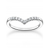 Thomas Sabo Ladies Ring TR2394-051-14-56 V-Form Gr. 56