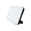 NEDES Vonkajší čierny LED reflektor 50W / 4000K - LF7024