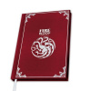 ABYstyle zápisník Game of Thrones Targaryen Premium A5