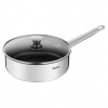Panvica Tefal Cook Eat B9223205, 24 cm, pokrievka nerez