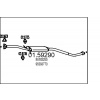 MTS Stredný tlmič výfuku 01.59290