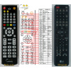 lg 6710cdaq05g - náhradný diaľkový ovládač kompatibilný