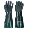 PORTWEST Rukavice PVC A845, chemicky odolné, dvakrát máčené 45cm POR-A845GNRXL XL Zelená