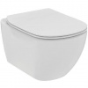 Ideal Standard Tesi - Závesné WC s doskou SoftClose, RimLS+, biela T536001